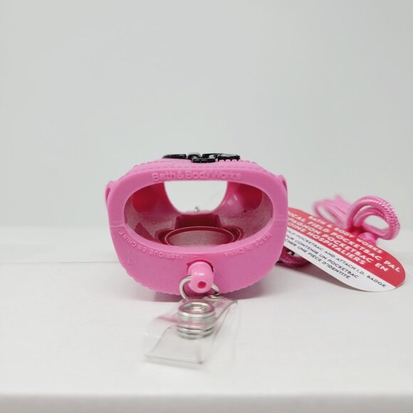 Bath & Body Works Scrubs Medical Field Pocketbac PINK Lanyard Holder - Picture 7 of 7